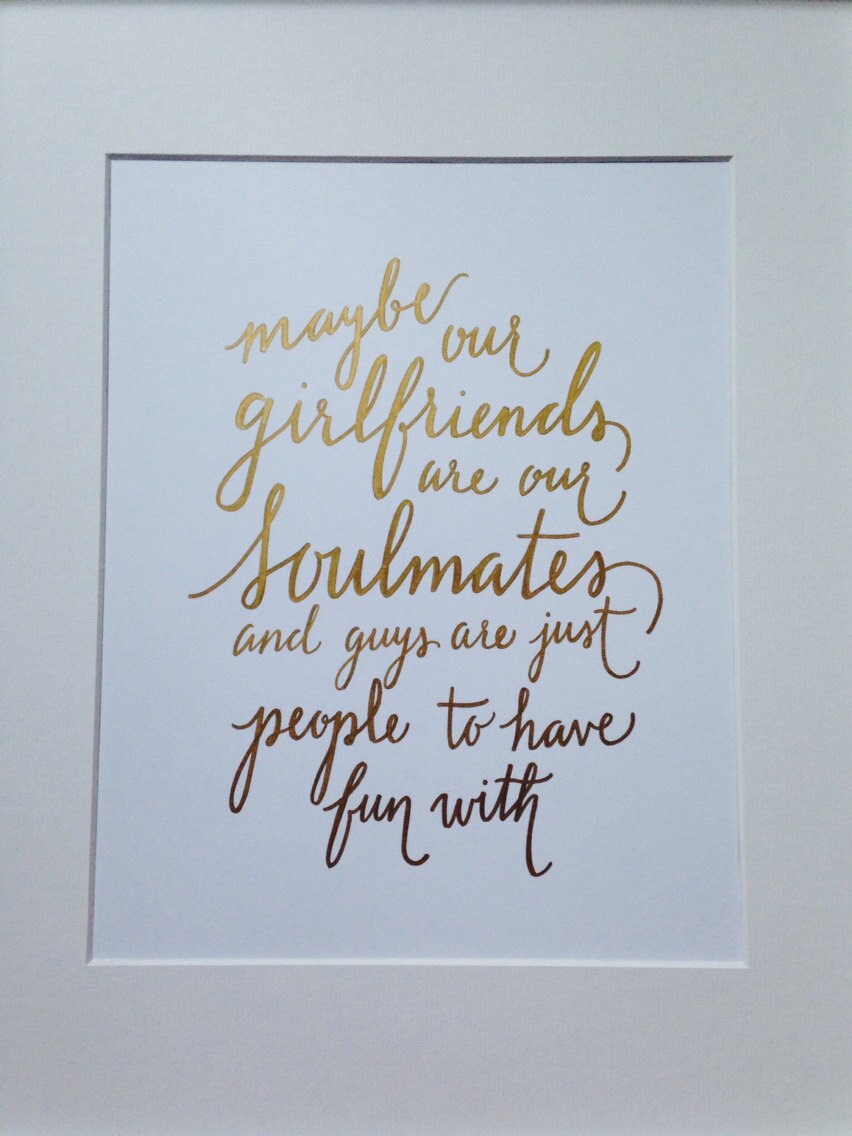 Best friend quote soulmates and the city by