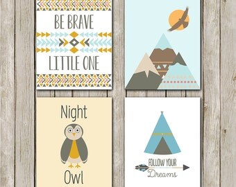 Popular items for nursery tribal print on Etsy