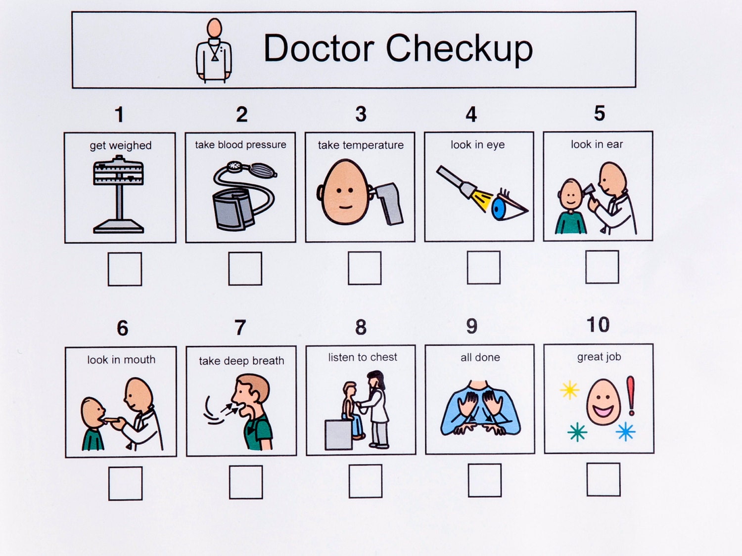 doctor visit routine