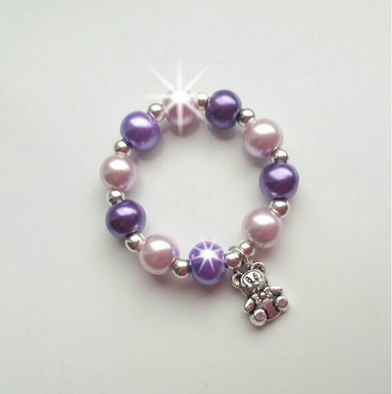 OOAK Reborn baby doll bracelet Little Bear by RebornJewellery4U