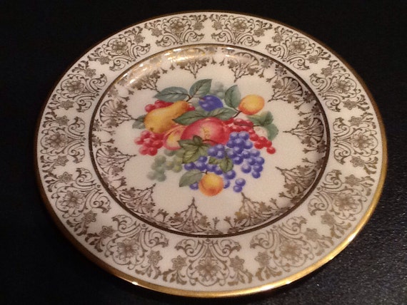 Vintage Atlas China Dinner Plate Fine by AntiquesByGranny on Etsy