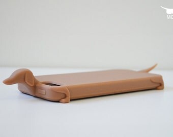 Daschund Dog Shaped iphone 5 and 5s Protective Case