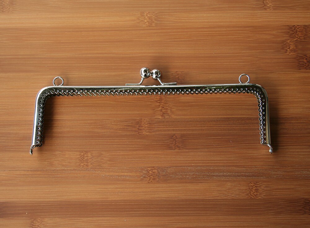 1 pc Kiss Lock Purse Frame in Silver 25cm 9.9 by Imppar on Etsy
