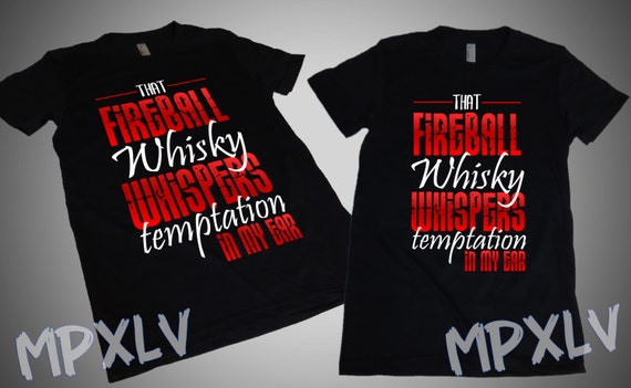 fireball whiskey womens shirt