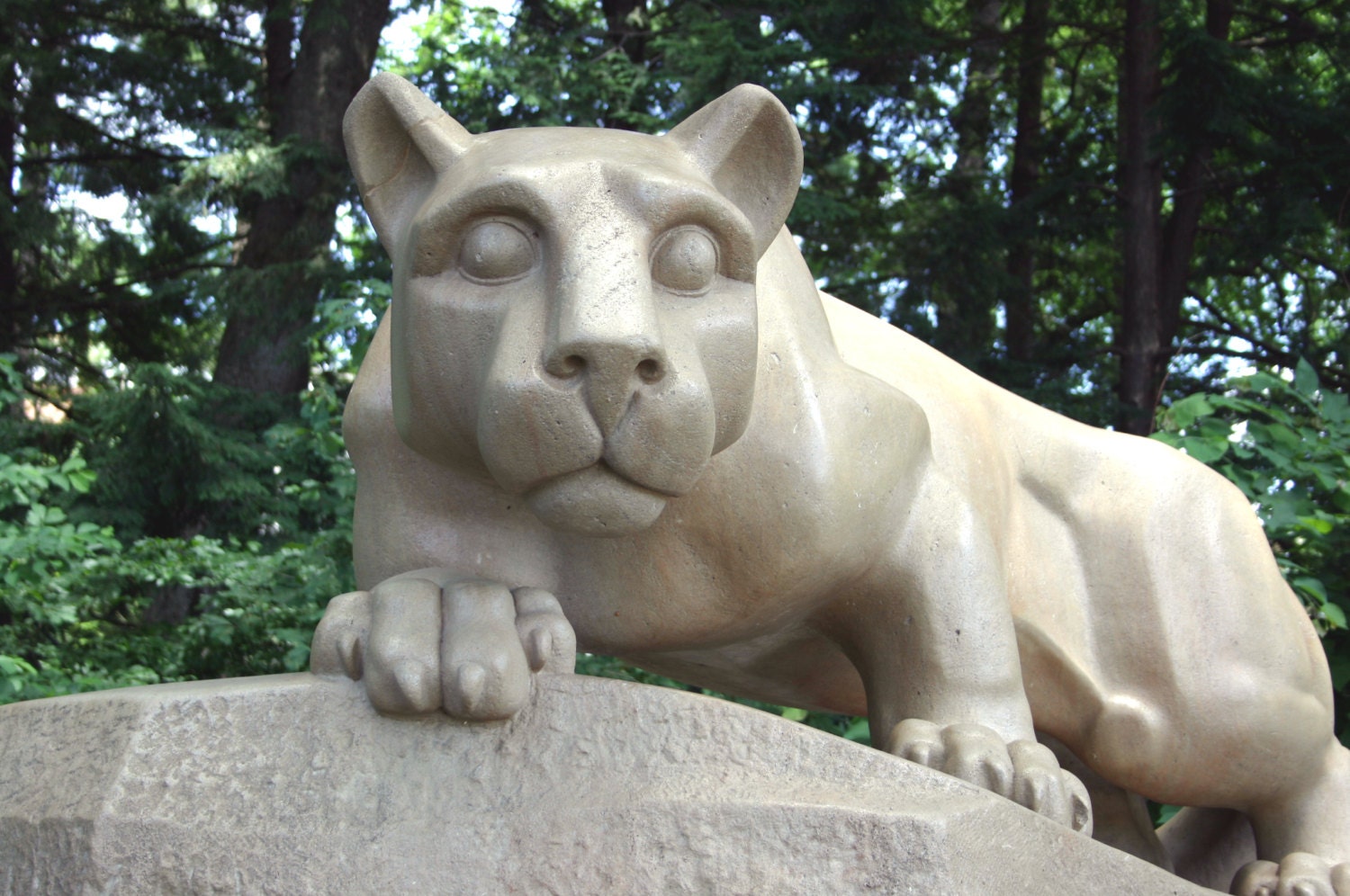 Penn State Nittany Lion statue photograph by SiegristPhotography