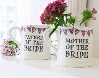 Wedding mug - Mother or Father of the Bride