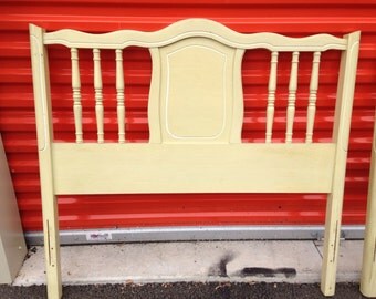 Vintage Henry Link French Provinvial Twin Headboard (2 available)