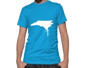 North Carolina Roots State T-Shirt - Unisex Adult Short Sleeved NC Tee Shirt - 100% Cotton - Hometown Roots Apparel