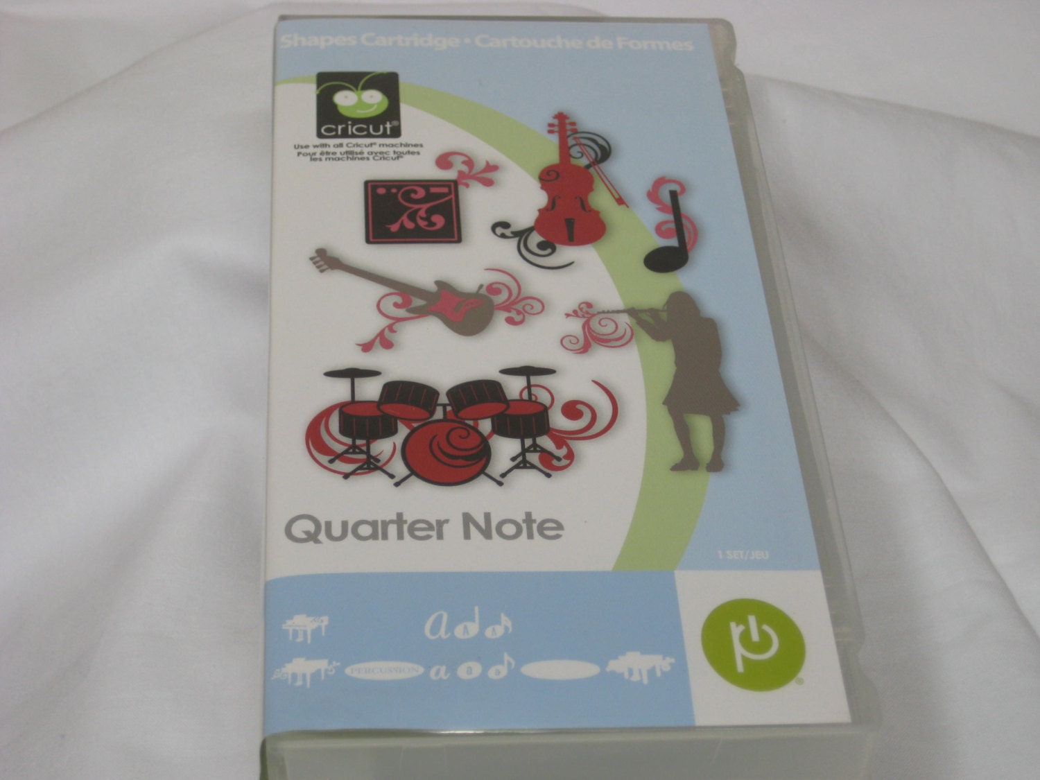 Cricut Cartridge Quarter Note Musical by mimmiescraftcloset