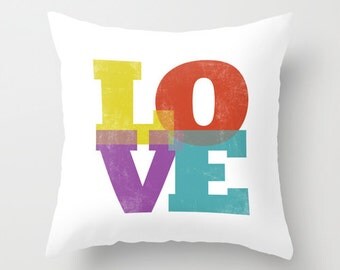 Love throw pillow typography pillow love cushion love pillow valetines decor valentines gift valentine's day gift valentine pillow