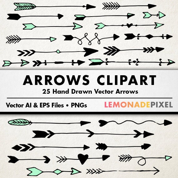 free drawn arrow clipart - photo #45