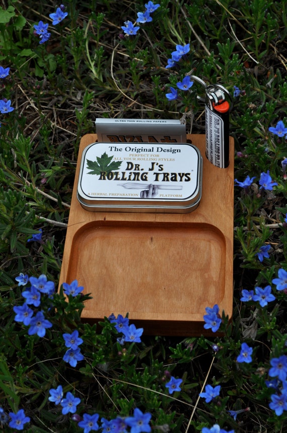 Cherry Marijuana Rolling Tray Weed Rolling Tray. Tabacco