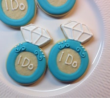 Reserved for Courtney/Engagement ring cookie