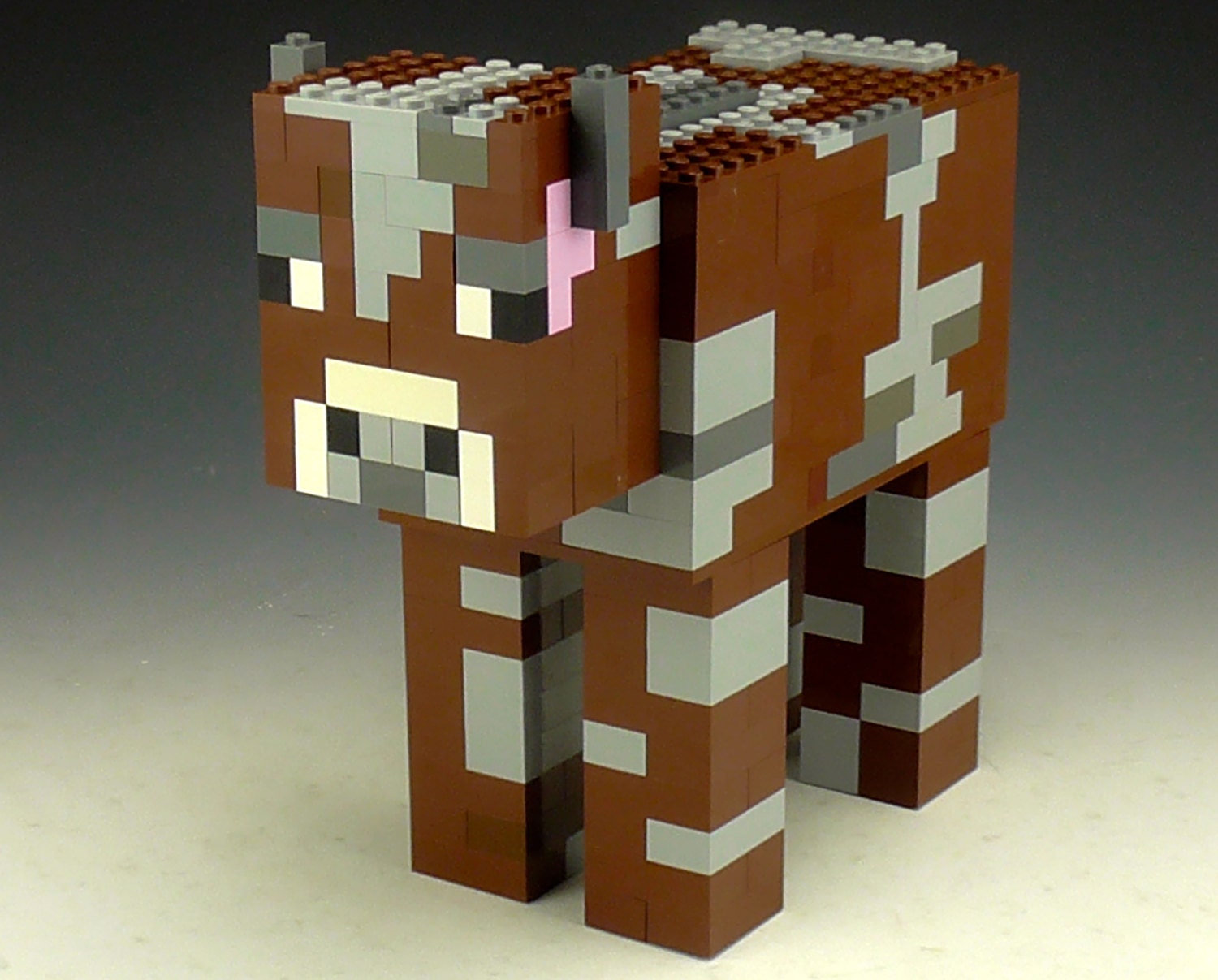 lego minecraft mushroom cow