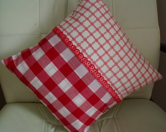 gingham cushion