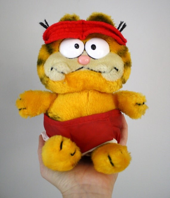 80s garfield plush