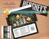 Christmas Nativity Chalkboard Hershey's Candy Bar Wrapper Instant Download - PDF Il_170x135
