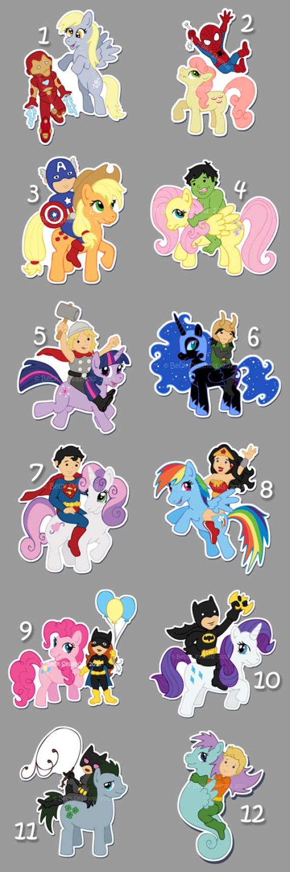 super hero my little pony