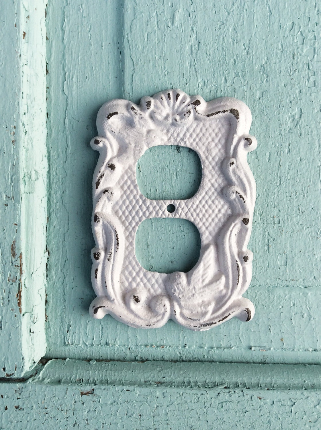 Single Light Switch Cover Cast Iron Decor Victorian Home