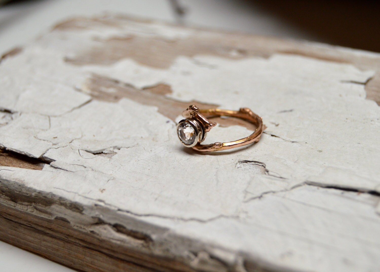 30 OFF Garland Engagement Ring 14kt Gold and by OliviaEwing
