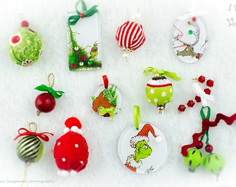 grinch whoville christmas ornament set for interactive grinch whoville christmas ornament set for interactive