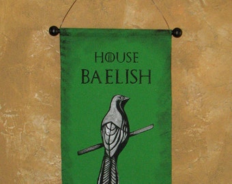 Items similar to House Baelish sigil - plaque. Unique ...