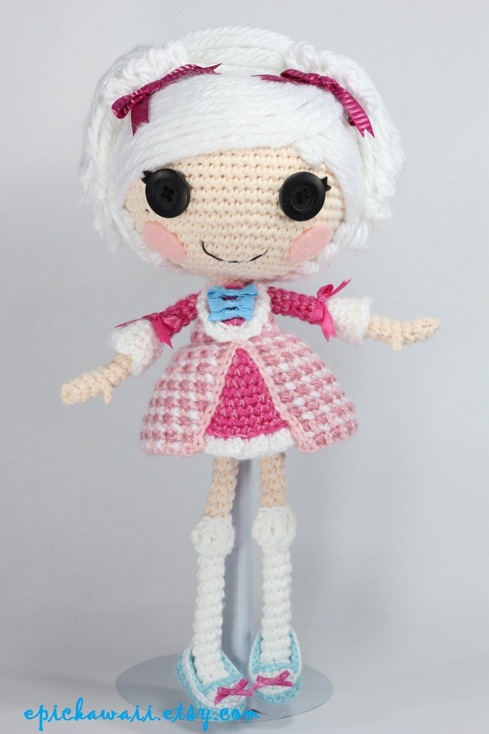 PATTERN: Suzette Crochet Amigurumi Doll by epickawaii on Etsy