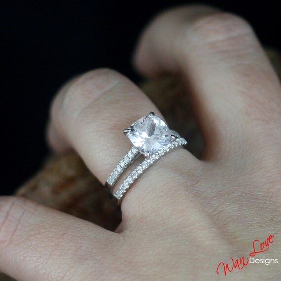 Moissanite engagement rings forever brilliant