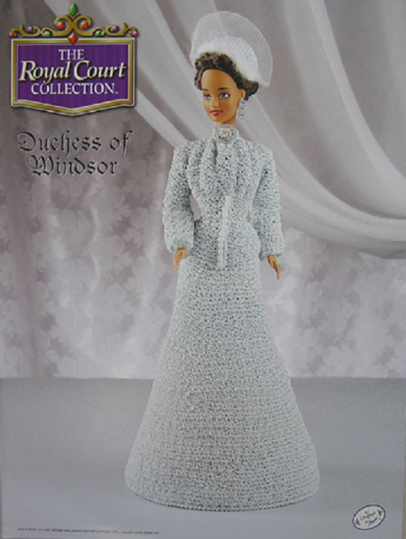 Annies Attic Crochet Bed Doll Pattern Duchess of Windsor Royal Court ...