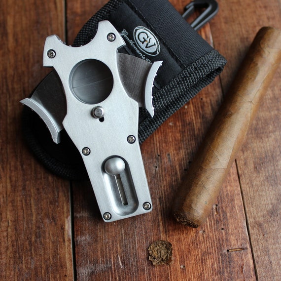 Gentleman's Vice 5 in 1 Cigar Cutter with Divot by TheBestManGifts