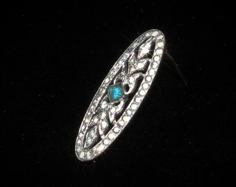 Broche Ancienne Bijou Vintage - Modèle N82 - Occasion - Détails à Voir Sur Photos