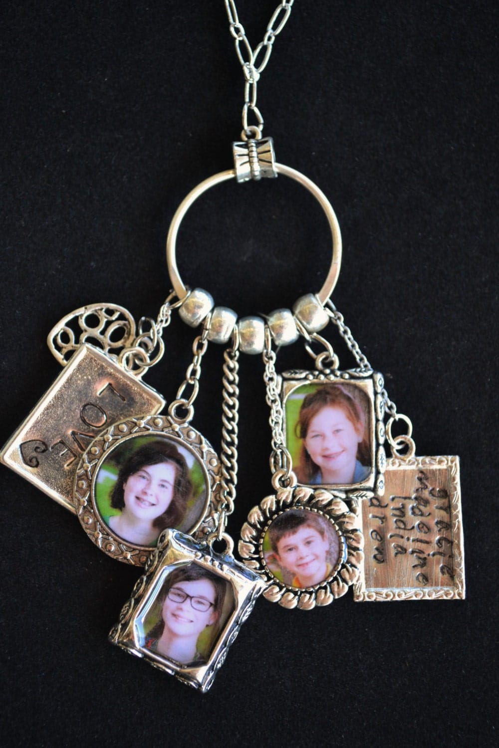 Personalized Photo Jewelry Custom Photo Charm Necklace