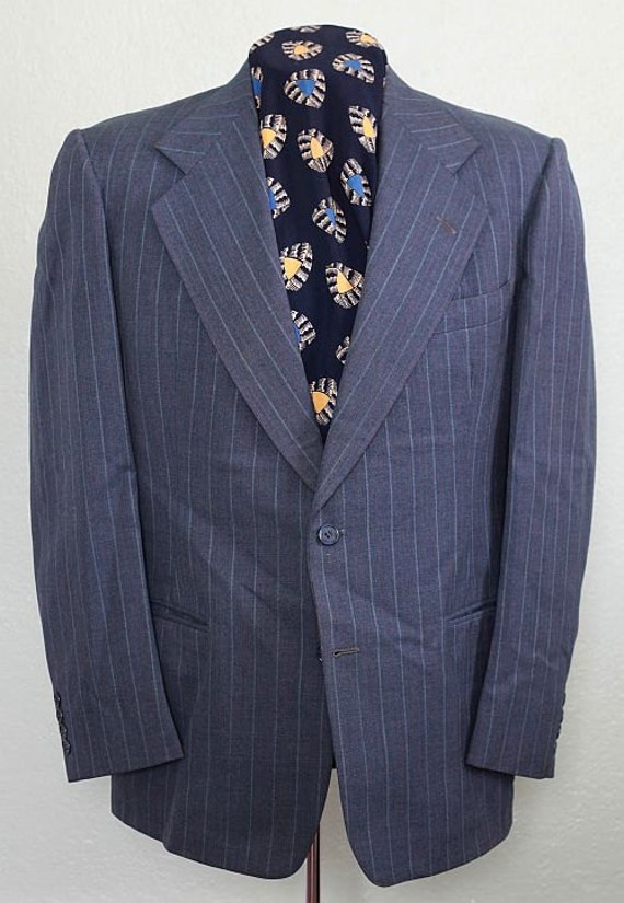 Mid-1940s pinstripe suit