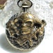 Pirate pocket watch, men's pocket watch, front case is mounted with pirate skull and roses