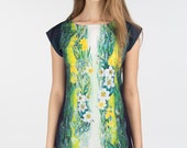 Wild daffodil - multicolor jersey tunic dress Wild daffodil - multicolor jersey tunic dress