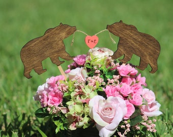 Veewon Hochzeitstorte Topper „Mr & Mrs“ – Aus Natürlichem Holz, Für Kuchen & Torten
