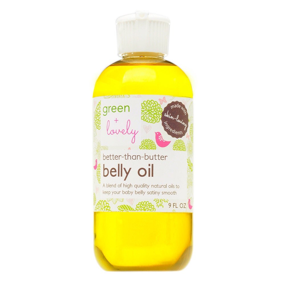 Pregnancy Belly Oil. Better Than Butter by GreenLovelyProducts