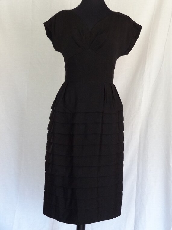 ... tiered Little Black Dress Exposed Metal Zipper Marilyn Monroe ... tiered Little Black Dress Exposed Metal Zipper Marilyn Monroe