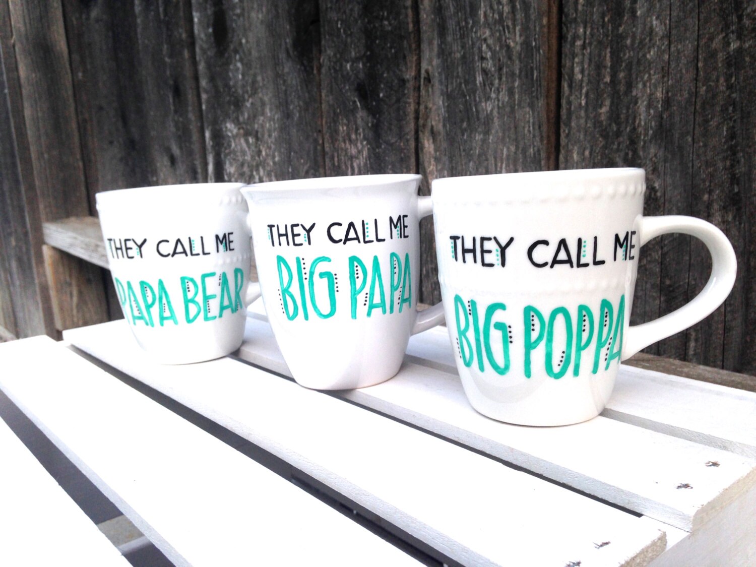 They Call Me Big Papa Mug-12-14 oz Hand by STITCHandCABOODLE