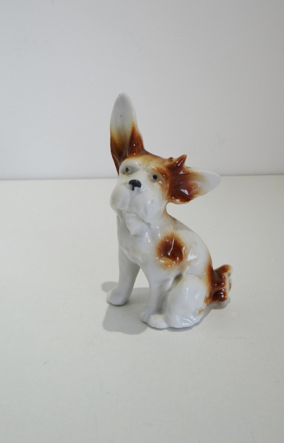 brown dog figurine