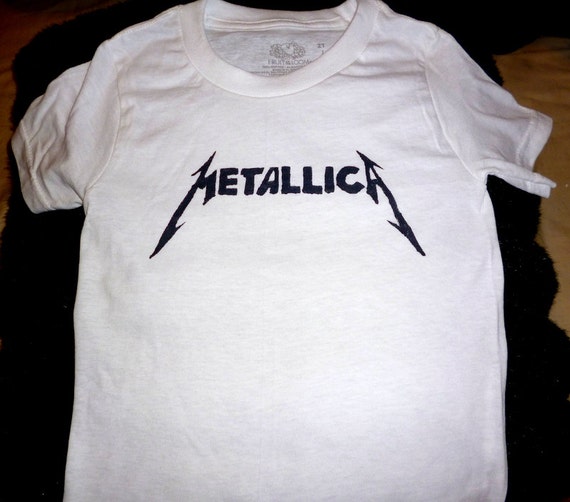 Metallica Toddler T-shirt Kids Youth 2T 3T 4T by QueenOfHearts11