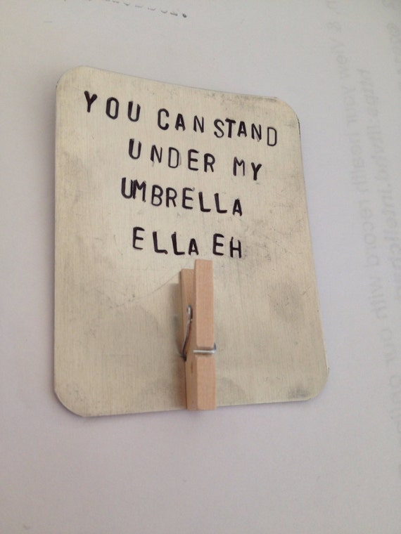 Rihanna Song You can stand under my umbrella ella eh