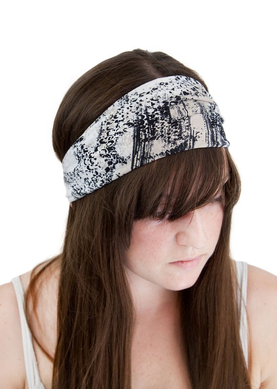Jersey Headband Pattern | tan snakeskin pattern jersey headband with tan by baxterbands Jersey Headband Pattern | tan snakeskin pattern jersey headband with tan by baxterbands