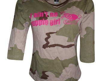 womens camo tshirt