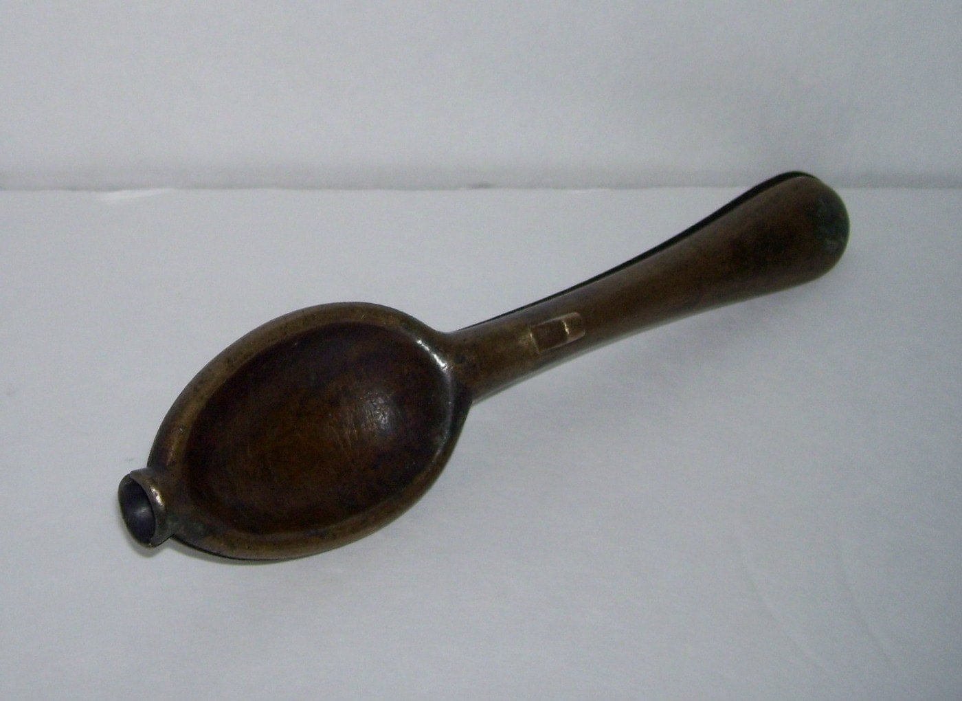 Antique Metal Spoon Mold for Casting Pewter Spoons