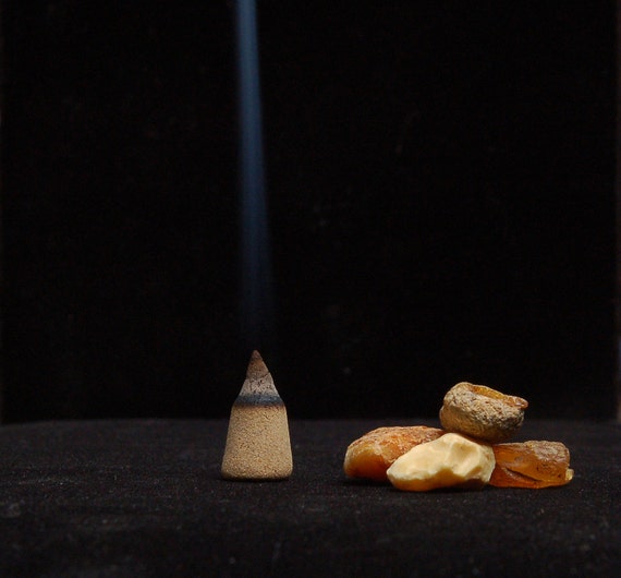 Baltic AMBER incense handmade natural pure amber by ForWellness