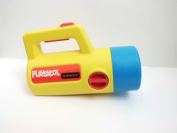 playskool flashlight vintage