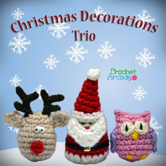 owl pattern handbag crochet crochet Santa, Crochet Crochet Rudolf, Reindeer Owl, Crochet Pattern