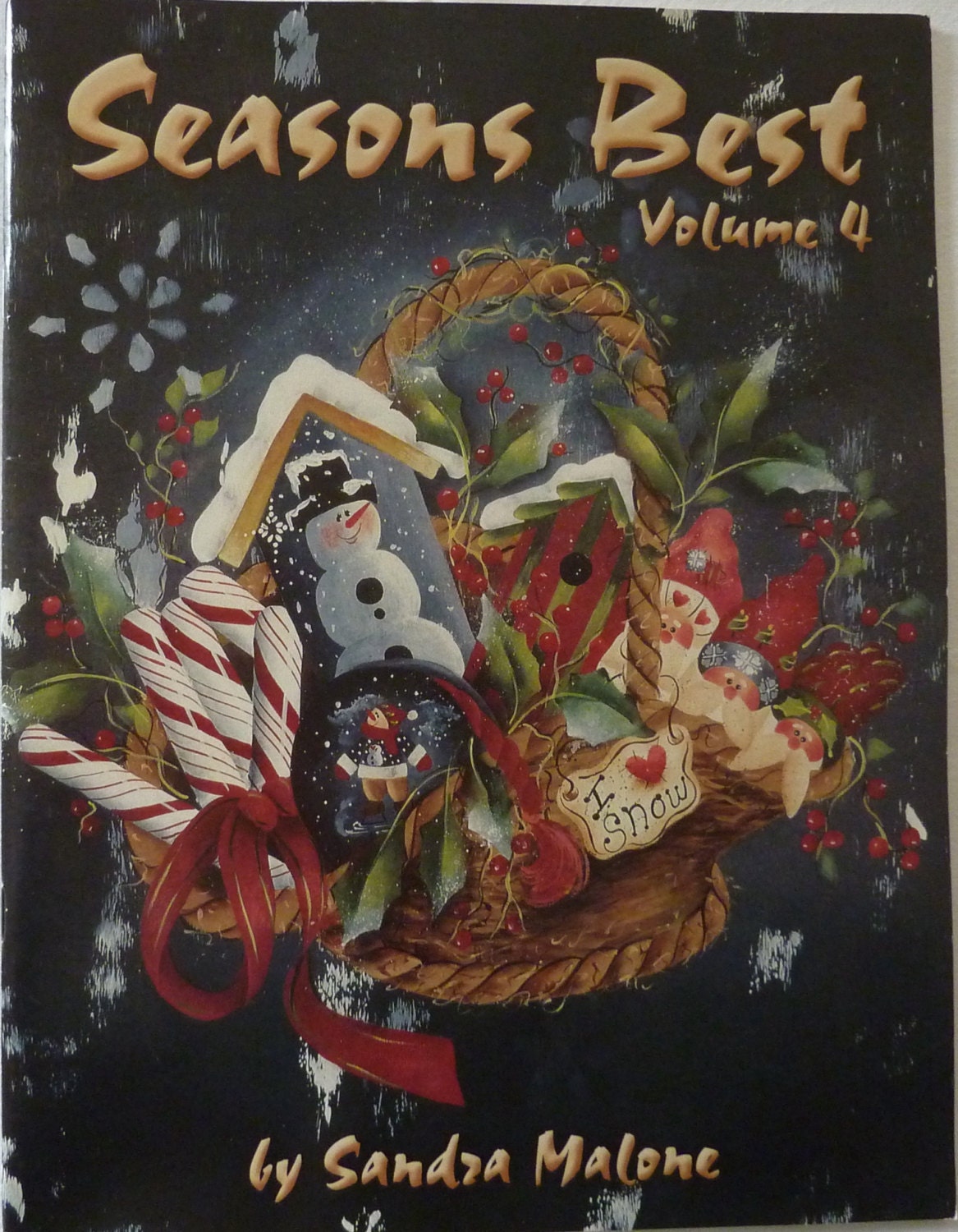 Seasons Best Volume 4 by Sandra Malone Tole Painting Book