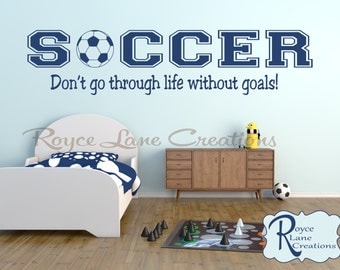 Soccer Wall Decor soccer decor | etsy Soccer Wall Decor soccer decor | etsy